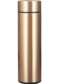 Resim Springsun 304 Çelik Vakumlu Isı Saklama Bardak, Dokunmatik Led Sıcaklık Gösterici, Damlacık Sağlama, Taşınabilir 500ml Altın 