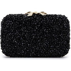 Resim Tamer Tanca Kadın Vegan Siyah Abiye Çanta 1083 036 Bn Cnt Sk25-26 Sıyah Tas Siyah 