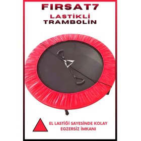 Resim Profesyonel | 102 cm Egzersiz Lastikli Trambolin | Aile'ce Sporun En Eğlenceli Hali 