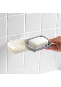 Resim Büro Ev Ofis Banyo Dekoru İçin Çift Katlı Drenajlı Duş Sabunluğu Diğer 