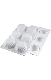 Resim Pastry Planet 6 Lı Samurai Silikon Kalıp 