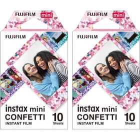Resim Instax mini Confetti 10x2 Film Seti 