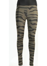 Resim Derya Kurşun Trend Leggings Tayt Trnd08 Haki 