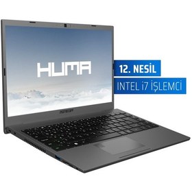 Resim Huma H4 V5.2.1 Black Intel Core i7 1255U 14.1" 16 GB RAM 1 TB SSD FHD Windows 11 Home Taşınabilir Bilgisayar 