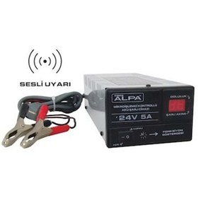 Resim Best-24V 15A Otomatik Akü Şarj - Şarj Akımı ve Doluluk Göstergeli 