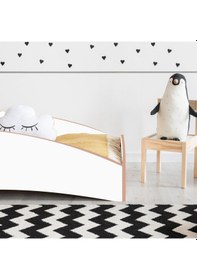 Resim Markaawm Rosa Mdf Yatak Montessori Karyola 