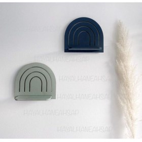 Resim HAYALHANE AHŞAP Gökkuşağı Mini Raf / 1 Adet 