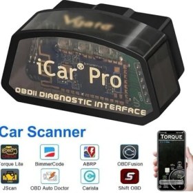 Resim Vlinker Icar Pro Mini Obd2 Bluetooth Tarayıcı Ios/ Obd Adaptörü Araç Arıza Kodu Okuyucu Tarama Araçları 