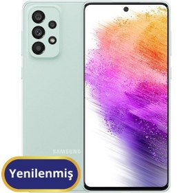 Resim Samsung A73 Yenilenmiş TR Garanti | 256 GB 8 GB Yeşil 