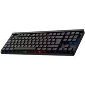 Resim Logitech G G515 LIGHTSPEED TKL Düşük Profilli Kablosuz Oyun Klavyesi, LIGHTSYNC RGB, İnce Sayısal Tuş Takımsız Tasarım, PBT Tuş Kapakları, İngilizce Tuş Dizilimi, Siyah 