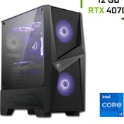 Resim MSI Intel Core I5 13400f / 32gb Ddr4 / 1 Tb 3300-3100 Mb /s M2 Ssd / Rtx 4070ti Gamıng Masaüstü Pc 