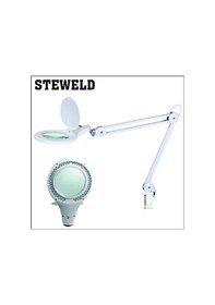 Resim Steweld 8066led-90 3d Led Işıklı Masa Mengeneli Büyüteç 
