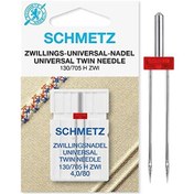 Resim Schmetz 130/705 HZWI 4 Ev Tipi Dikiş Makinesi Çiftli Dikiş İğnesi 