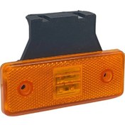 Resim 24v Yan Sinyal Lambası Dorse Side Marker Braketli 4 Ledli Turun N11.3626 