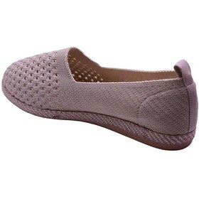 Resim Superisi 64 Ortopedi 36-40 Örgü Kadın Babet Ayakkabı Vizon 