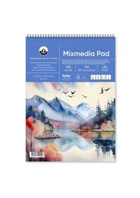 Resim Schoellershammer Mix Media Pad Eskiz Çizim Defteri 165 Gr. A3 25 