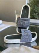 Resim BURAK ALDAY SHOES Kaydırmaz Kaymaz Plaj Günlük Erkek Terlik Dar Kalıp 