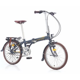 Resim Corelli Just 2.0 - 16'' Kadro - 20 Jant - Katlanır Bisiklet - Mat Yeşil Kahverengi 