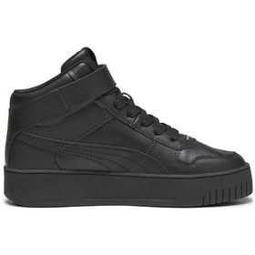 Resim Puma 39233702 Carına Street Mıd Black Black Rose Kadın Sneaker Siyah 