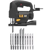 Resim Cat DX5310 550Watt Profesyonel Devir Ayarlı Dekupaj Testere + DA06901 10 Parça Testere Ucu 