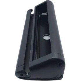 Resim Scs Pazar 12 Modül Açılı Alüminyum Priz Kasası Seti Eloksal+Siyah Boş 