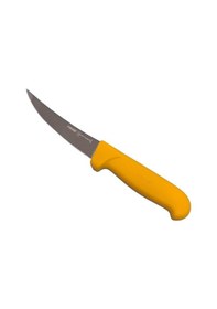 Resim Pirge Butcher's Sıyırma Bıçağı Kıvrık Sert 12 Cm Sarı - 39112 Sarı 