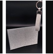 Resim Gümüş Taşlı Oto Ruhsatlık Ve Oto Anahtarlık 