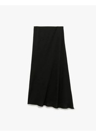 Resim Koton Kloş Midi Siyah Kadın Etek 6wak70097uw Siyah 