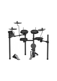 Resim Nux Dm-110 Dijital Davul Seti Başlangıç - Kompakt Elektronik Davul Hassas Tetikleme Teknolojisi, Dahili Eğitim Modları, Usb-mıdı Bağlantısı Ve Aux Girişi Ölçüler: Katlanabilir Yer Tasarruflu Tasarım 