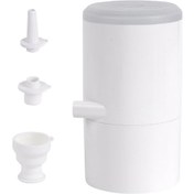 Resim Ximistore9 Beyaz Taşınabilir Elektrikli Hava Pompa - Led Işık Özelliğiyle Yatak, Yüzme Çemberi, Havlu Hızlı Şişirme/boşaltma 