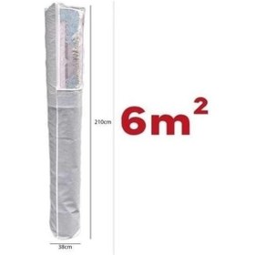 Resim Buffer Pencereli Halı Hurcu Toz Geçirmez Sağlam Dayanıklı Hurç Organizer 4m² Beyaz 