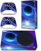 Resim Xbox Serisi S Konsol Kontrolörü için Kaplama Çıkartması - Microsoft Xbox Serisi S - Galaxy (Sürüm 1) ile Uyumlu Tam Kaplama Seti Koruyucu Sarma Kapağı 