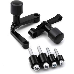 Resim Yamaha Mt 07 Ultra Kaliteli Koruma Takozu Siyah Siyah 