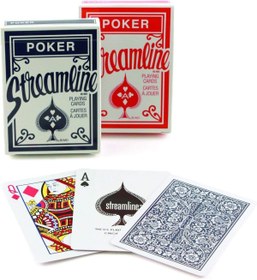 Resim STOREMAX Kartlarını Kolaylaştırın, Bir Güverte (Kırmızı veya Mavi) 1171935 