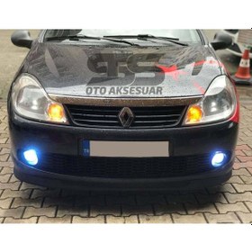 Resim Sts Oto Aksesuar Renault Symbol Thalia Lip Üniversal 2 Parça Astra H Tipi Esnek Tampon Eki 