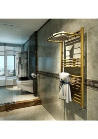 Resim Duffmart Practical 5/11 Amortisörlü 50 x 110 CM Gold Havlupan 