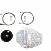 Resim Bross Otomotiv Dacia Logan MK1 2004-2012 İçin Sol Ön Cam İndirme Kaldırma Mekanizması Tamir Takımı 