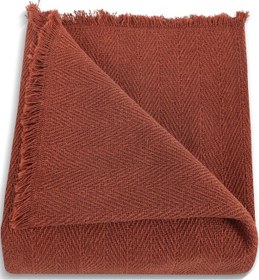 Resim Merlin Koltuk Örtüsü 170x200 Cm - Kiremit 