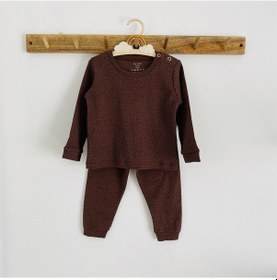 Resim Key Kids Kahverengi Dots Uyu& Oyna 2'li Takım Çok Renkli 