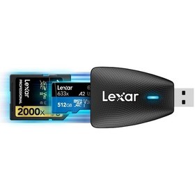 Resim Lexar Multi Usb 3.1 Kart Okuyucu Lrw450Ub (Sd-Microsd) 