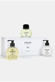 Resim Vakko Infiniti For Her No.3 Edp 100 Ml 3'lü Kadın Parfüm Set 