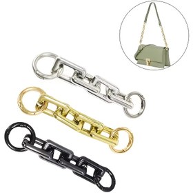 Resim 1 adet/2 adet Bulut Çanta Zinciri Uzatma Zincir Blok Dönüşüm Genişletilmiş Kısa Zincir Askı 