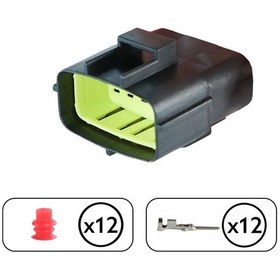 Resim Soketi 12 Pin Dişi Kablosuz 