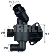 Resim Mahle Termostat Komple 87°c A4 A5 A6 2.0 Tdı 09- Caga Caha 