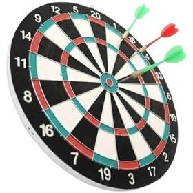 Resim Duvara Monte Sağlam Ahşap Gövdeli Dart Tahtası Ev Ve Oyun Alanları İçin 17 İnç - Lisinya Standart 