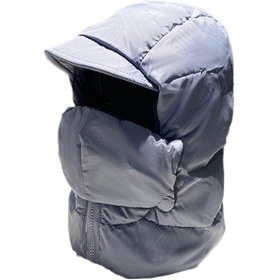 Resim Paket Moda Taşınabilir Şapka Yumuşak Moda Rahat Şapka Soğuk Hava Şapkası Günlük Kullanım İçin 