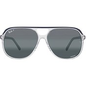 Resim Ray-Ban Bill RB2198 Kare Şeffaf Polarize Unisex Güneş Gözlüğü 