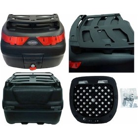 Resim Maxem Sl 40 Full Set Motosiklet Arka Çantası Siyah 