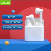 Resim Kosona Qcy T7 Bluetooth Kulaklıklar: Hıfı Ses, Bt5.0, Dokunmatik Kontrol, Enc Gürültü Azaltma, Uzun Pil Ömrü Beyaz 