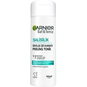 Resim Garnier Saf & Temiz Salisilik Sivilce İzi Karşıtı Gözenek Sıkılaştırıcı Peeling Tonik 120 ml - Gratis 